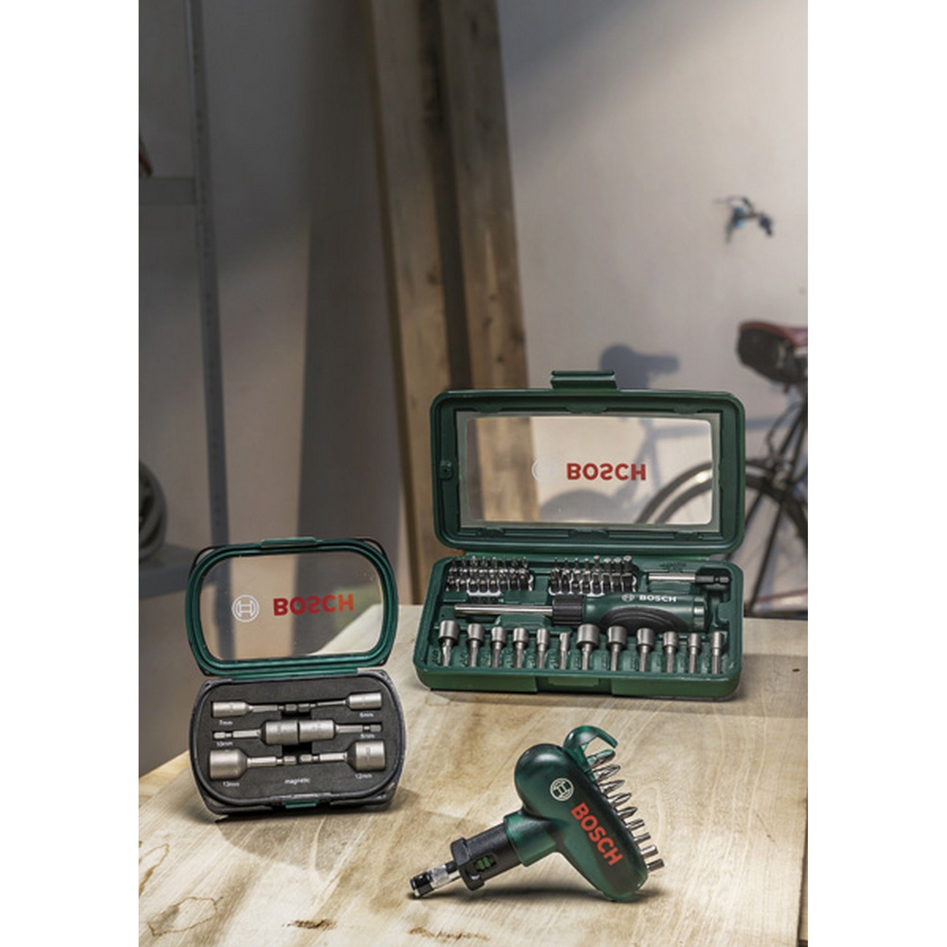 Bosch Steckschlüssel-Set, 6-teilig, 50 mm, 6 - 13 #2607017313