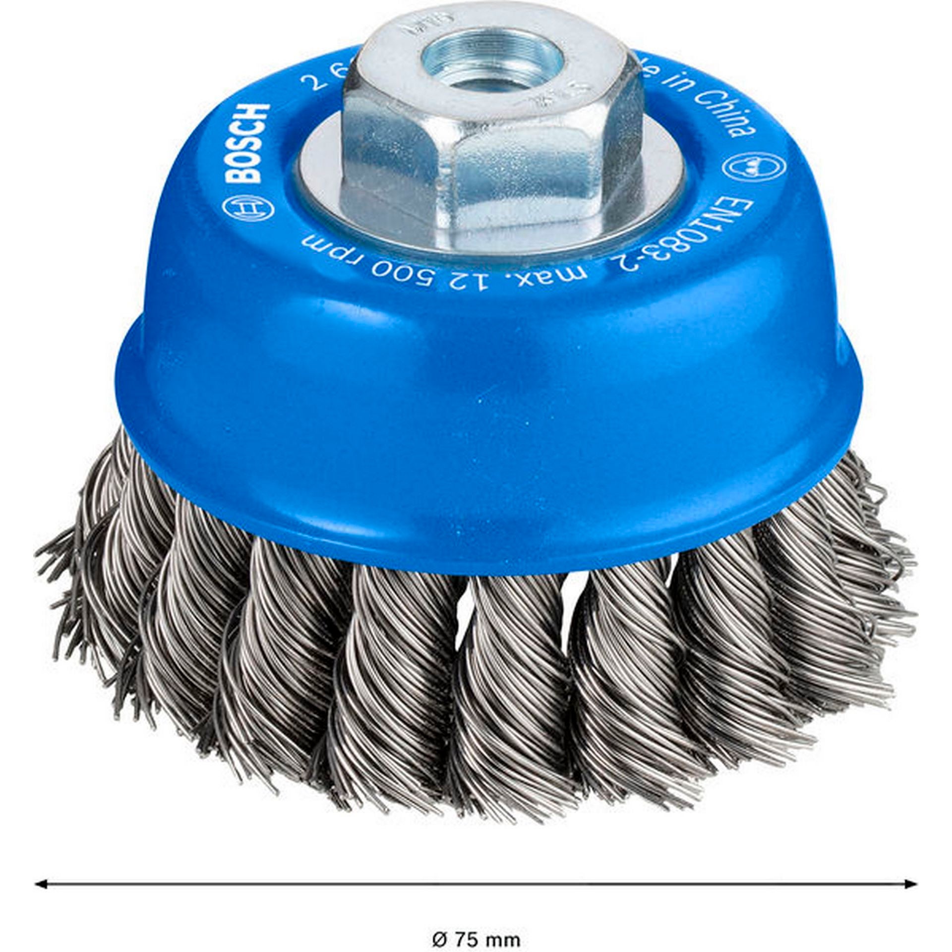 Bosch PRO Metal heavy Topfbürste, 75 x 0,5 mm, Gewinde #2608622063
