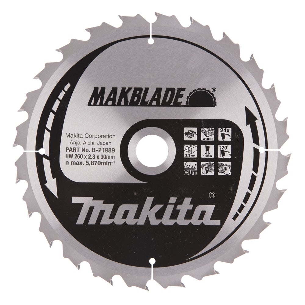 Makita Kreissägeblatt, MAKBLADE #B-21989