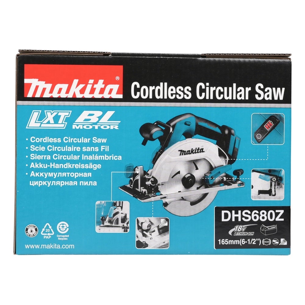 Makita Akku-Handkreissäge LXT DHS680Z