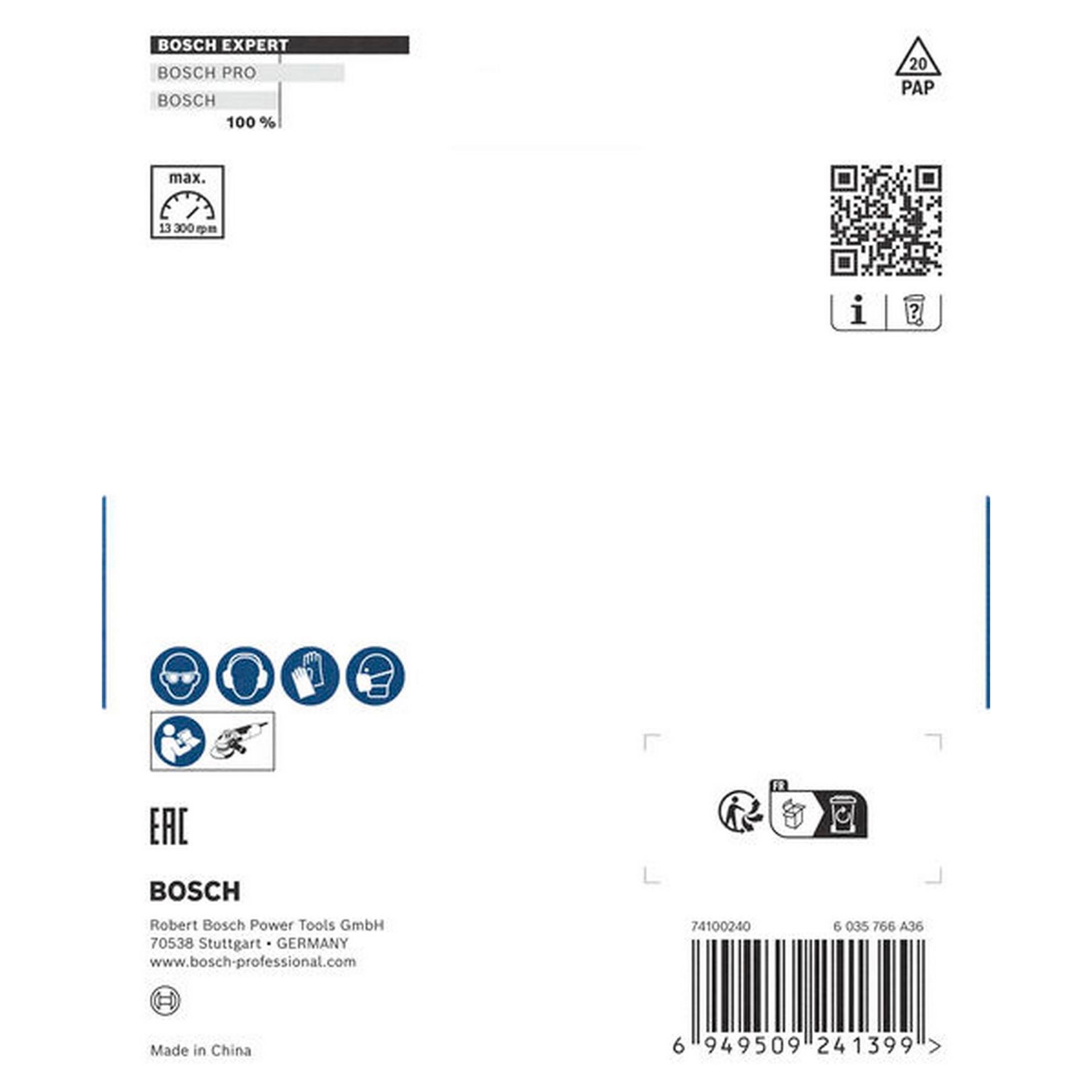 Bosch EXPERT Multi Material Carbide-Topfscheibe fein, schräg, X-LOCK, 115 mm, 22,23 mm #2608901689