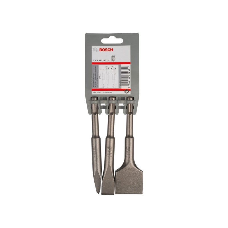 Bosch PRO SDS plus-4C Meißel-Set, 20; 40x140; 140; 140 mm, 3-tlg. #2608690180
