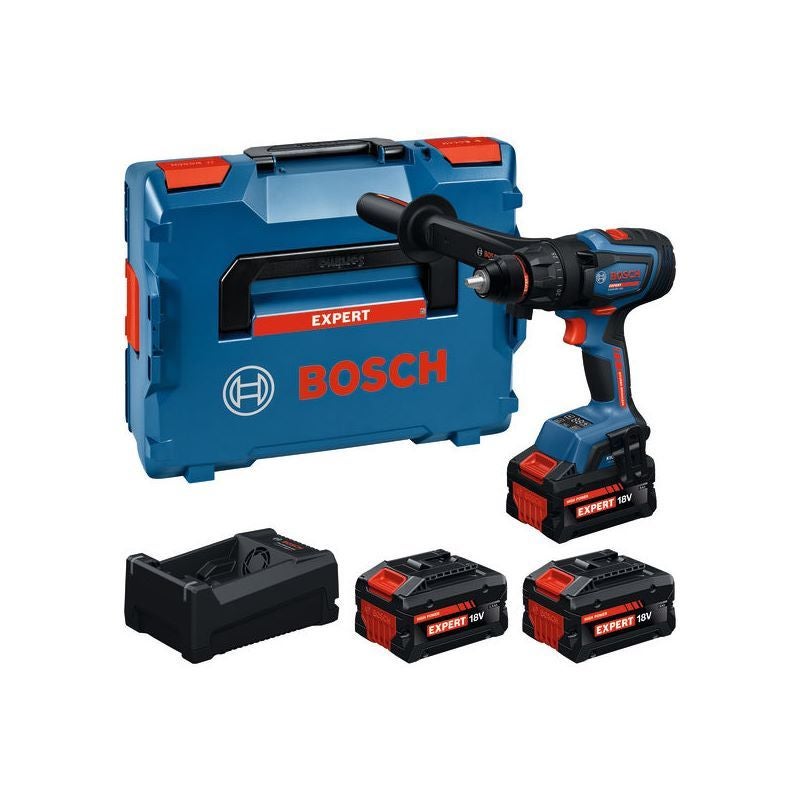 Bosch Akku-Bohrschrauber EXSR18V-150, 2 x EXBA18V-80, 1 x EXBA18V-5, L-BOXX 136 #06019R2202
