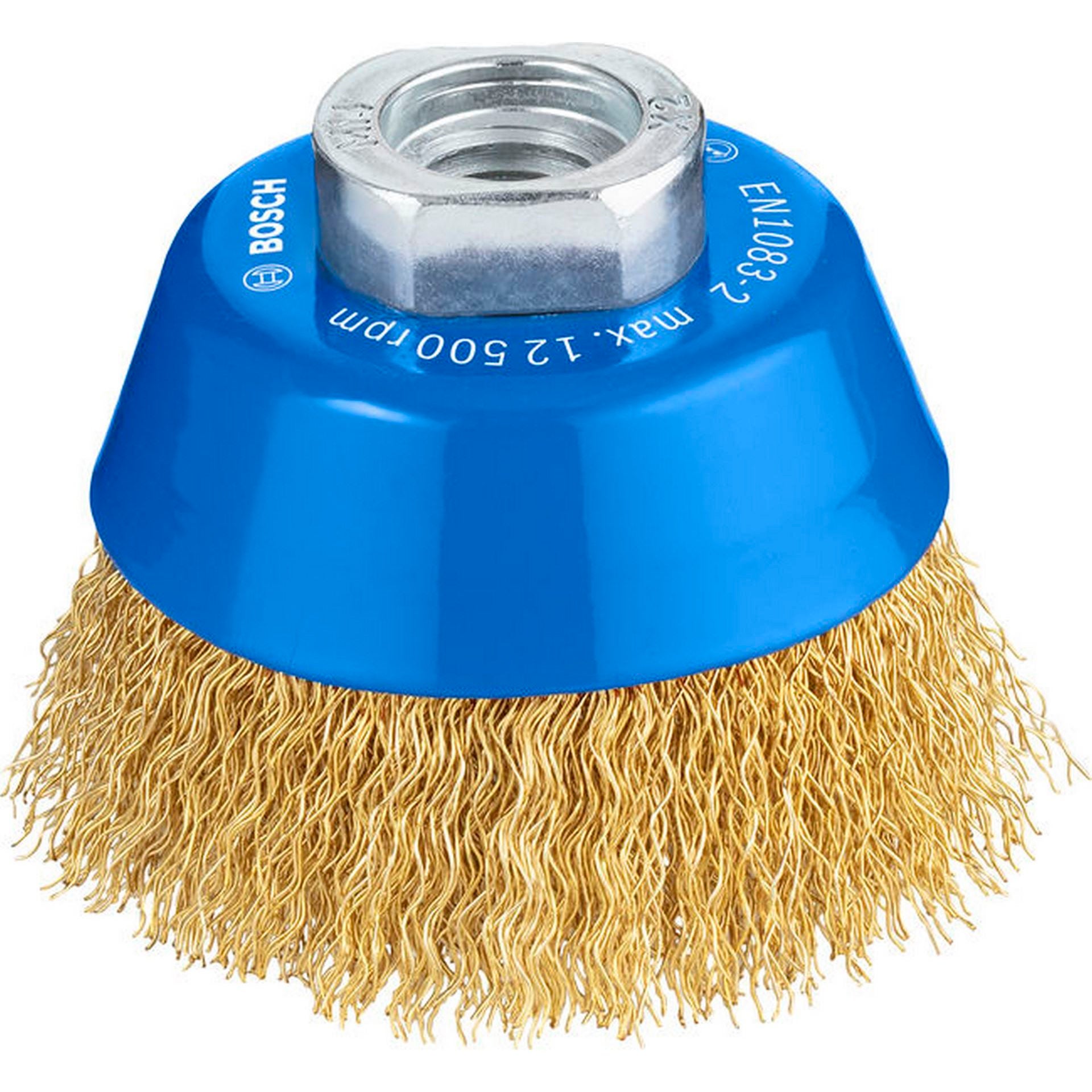 Bosch PRO Metal clean Topfbürste, 70 x 0,30 mm, Gewinde, vermessingt #1608614020