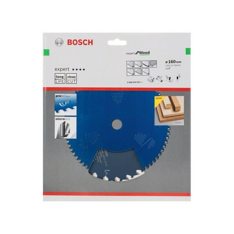 Bosch Kreissägeblatt Expert for Wood, H 160 x 20, Z24 #2608644013