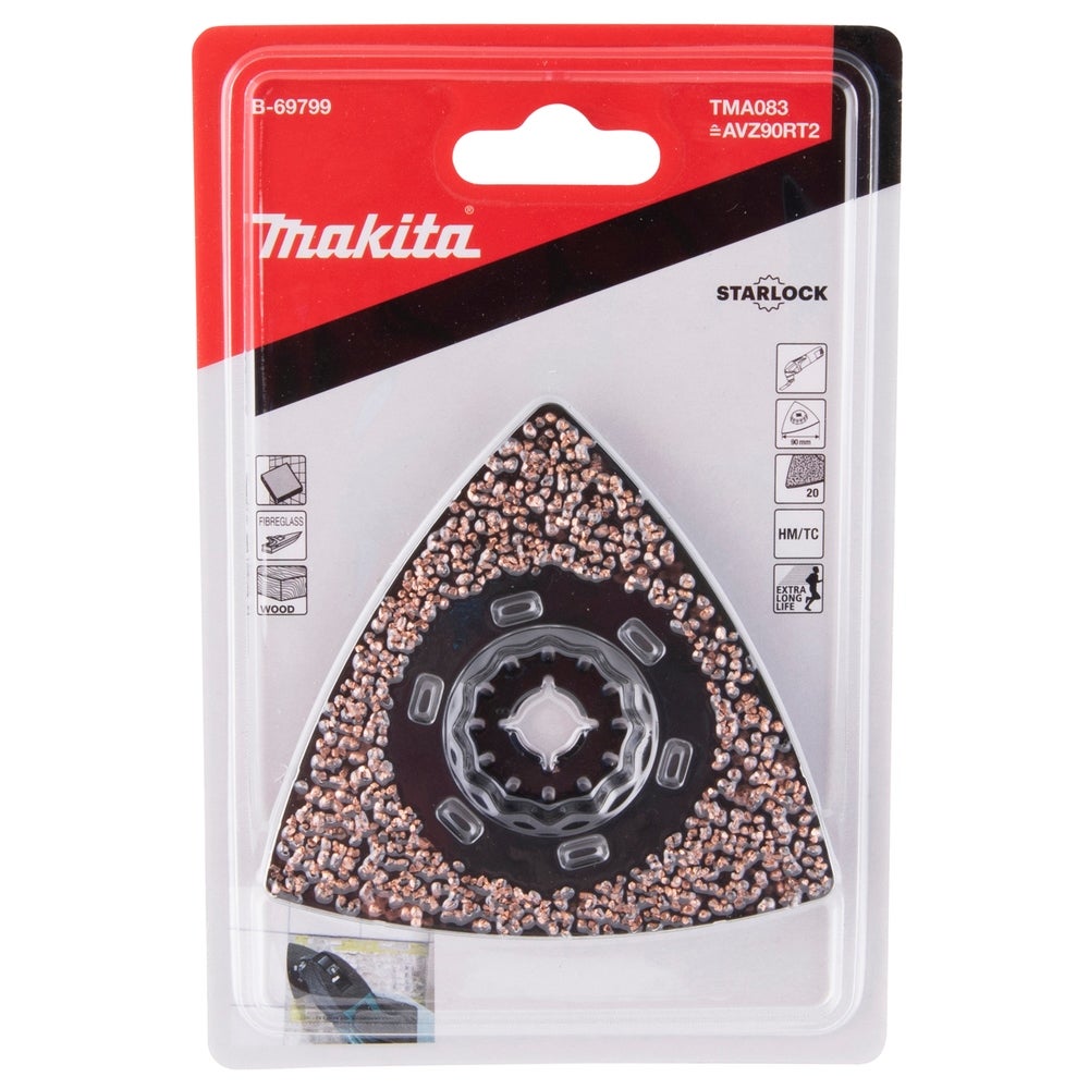 Makita Schleifplatte, 90 mm Deltoid, TMA083 #B-69799