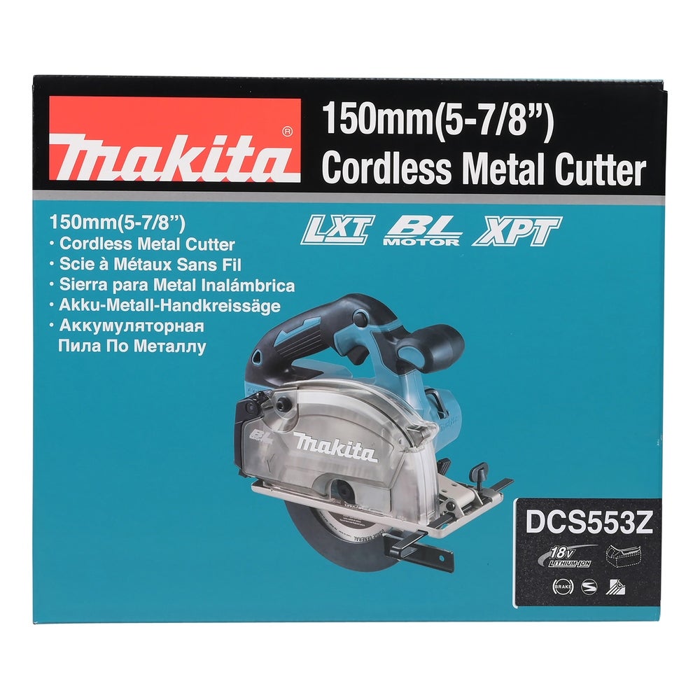 Makita Akku-Metallhandkreissäge LXT DCS553Z