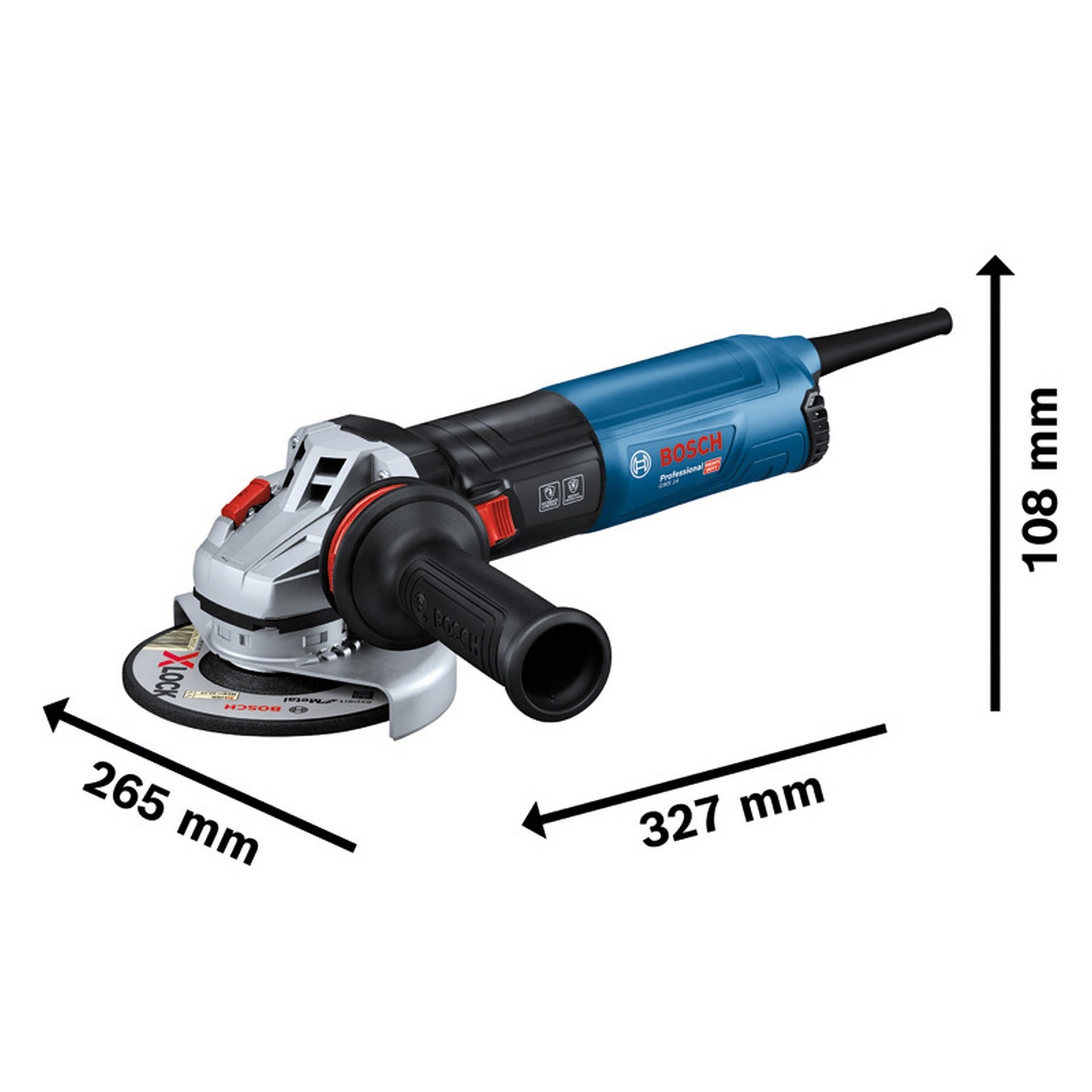 Bosch Winkelschleifer GWS 14-125 #06017D0000