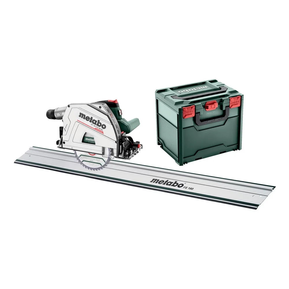 Metabo Set Akku-Tauchkreissäge KT 18 LTX 66 BL Set #691172840 mit Führungsschiene FS 160