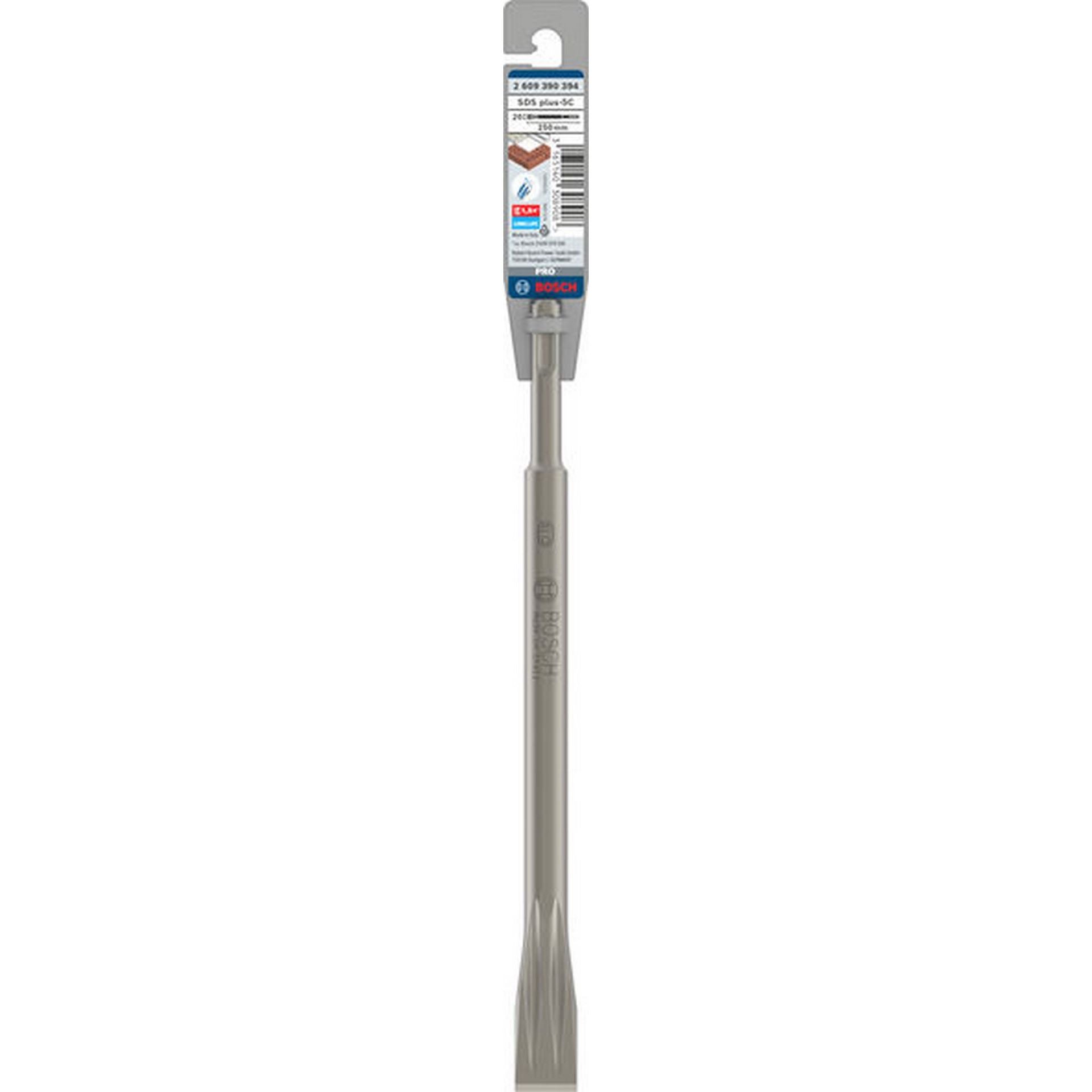 Bosch PRO SDS plus-5C Flachmeißel, 20 x 250 mm #2609390394