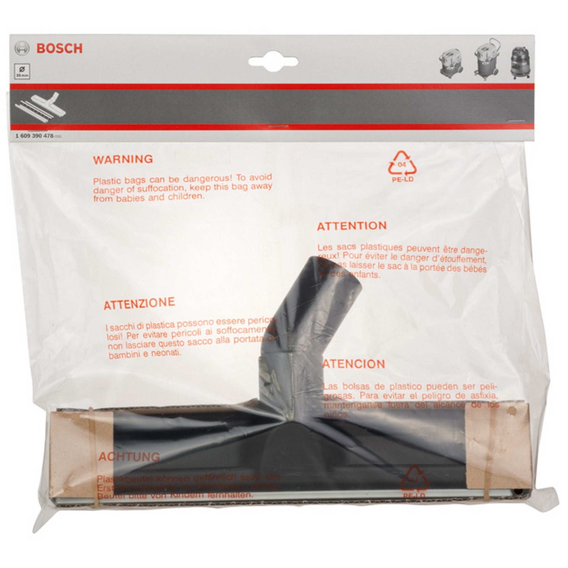 Bosch Mehrzweckdüse für Bosch-Sauger, 35 mm #1609390478
