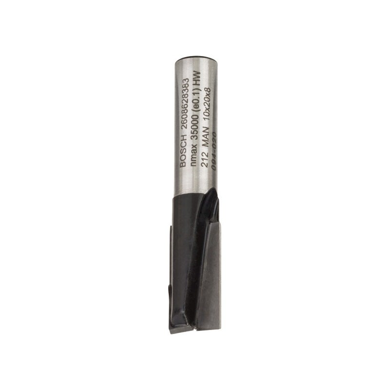 Bosch PRO Nutfräser, zweischneidig, D 10 mm, L 19,6 mm, S 8 mm #2608628383