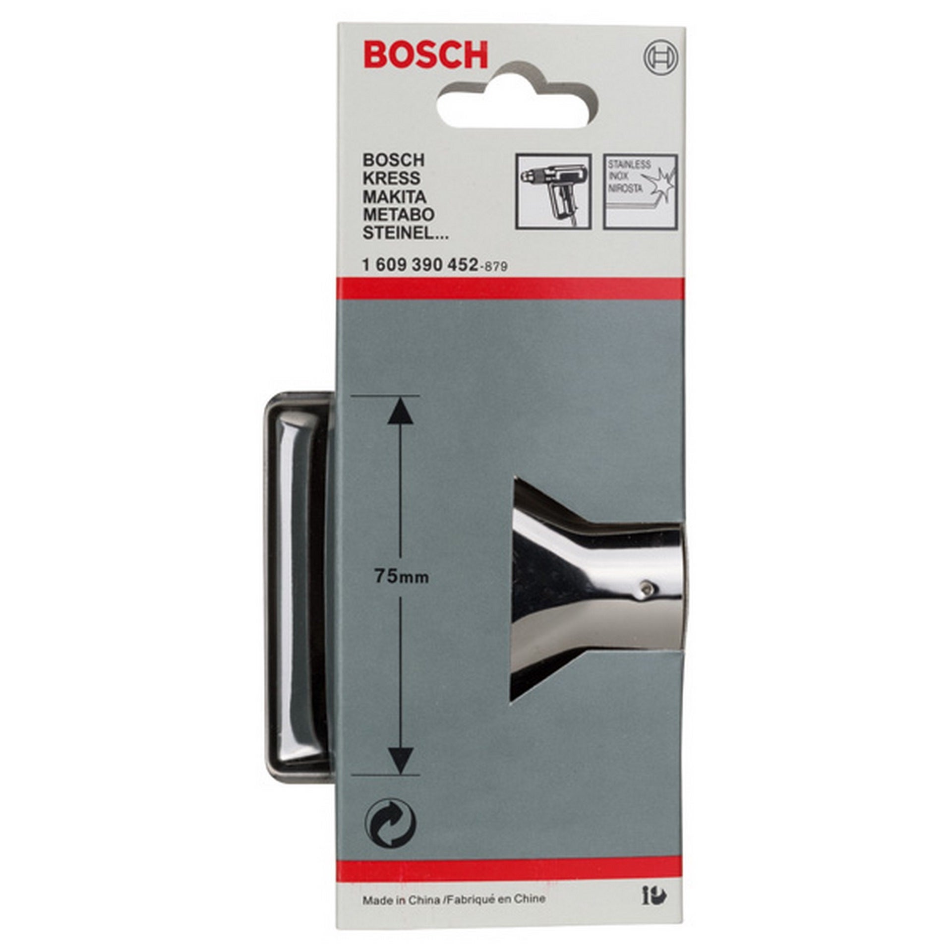 Bosch Glasschutzdüse, 75 mm, 33,5 mm #1609390452