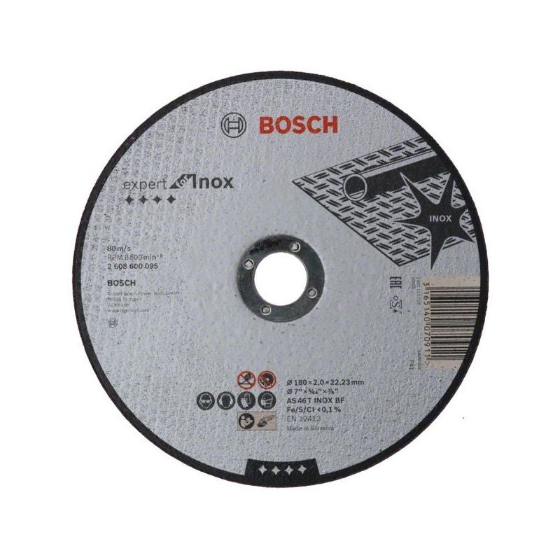 Bosch PRO Stainless Steel Trennscheibe, 180 x 2 x 22,23 mm #2608600095