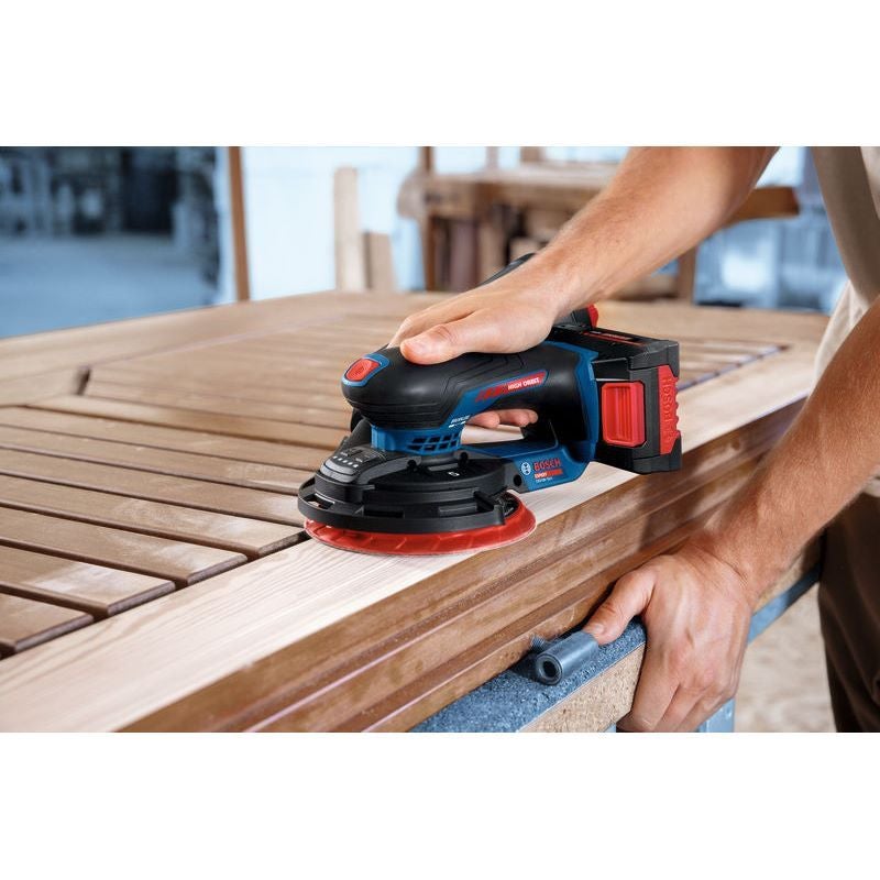 Bosch Akku-Exzenterschleifer EXEX18V-150-5, L-BOXX 162 #0601372900