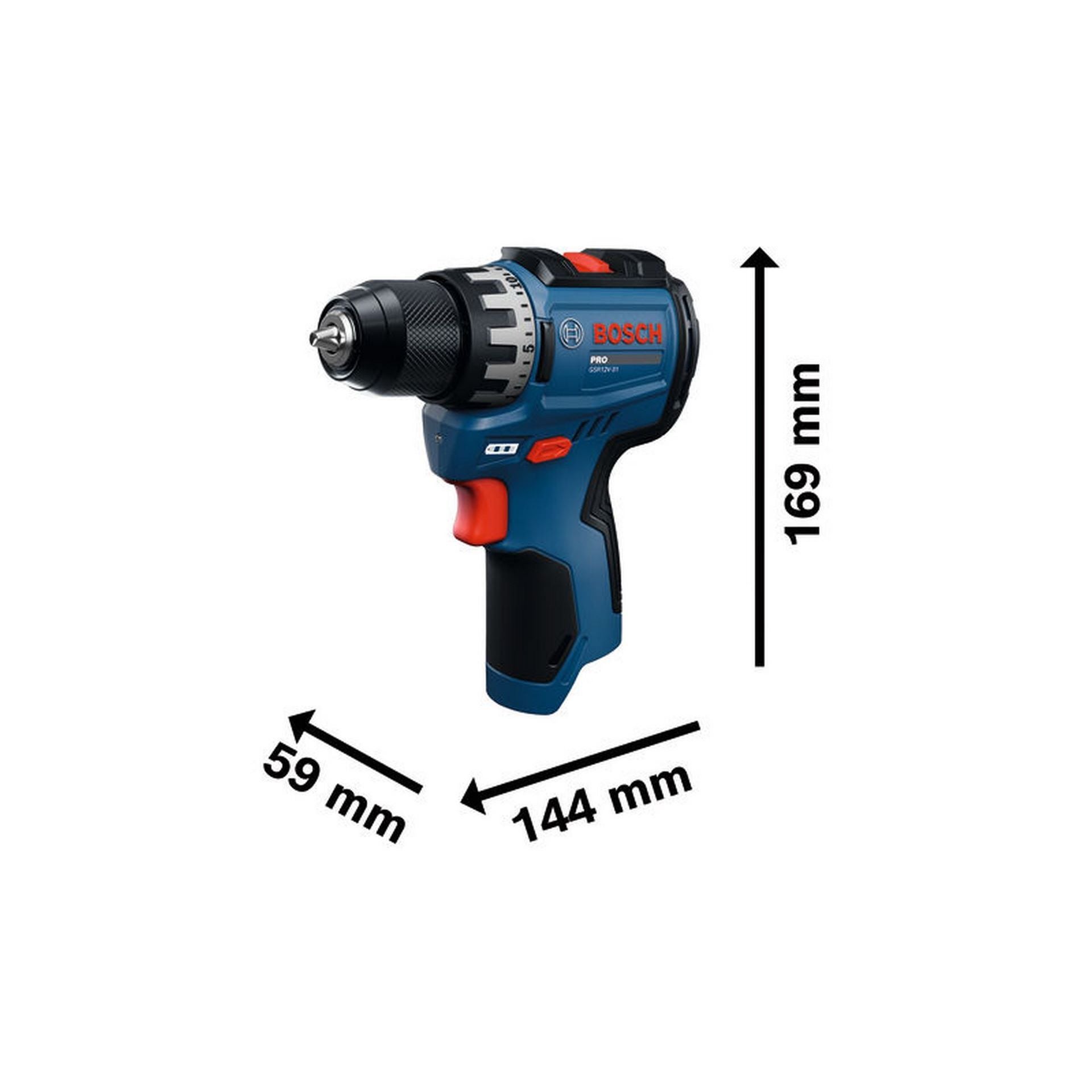 Bosch Akku-Bohrschrauber GSR12V-31 #06019S6000