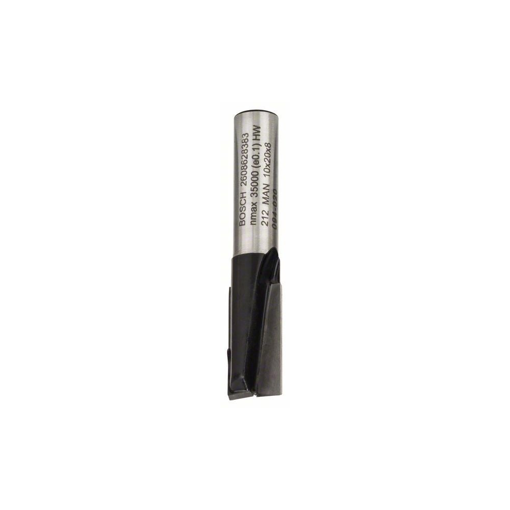 Bosch PRO Nutfräser, zweischneidig, D 10 mm, L 19,6 mm, S 8 mm #2608628383