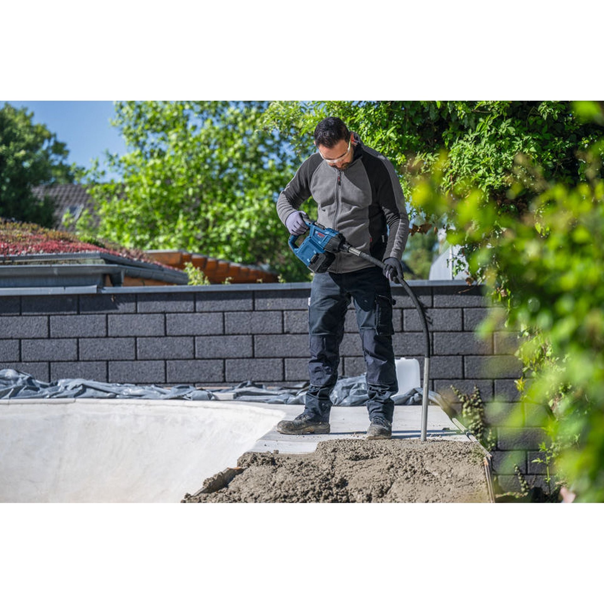 Bosch Betonrüttler GVC18V-25-120D #06019P9800