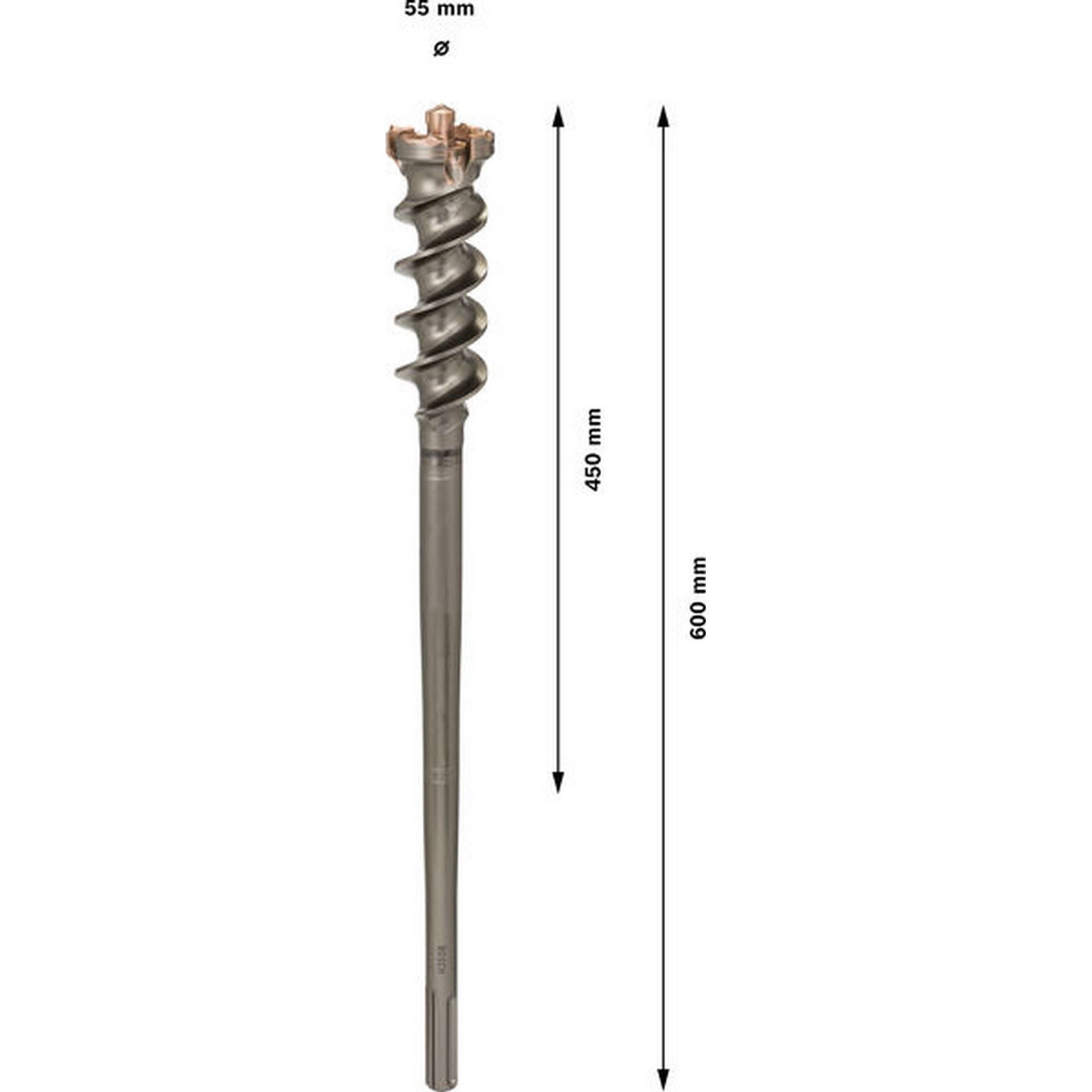 Bosch PRO SDS max-9 Break Through Bohrer, 55 x 450 x 600 mm #1618596457
