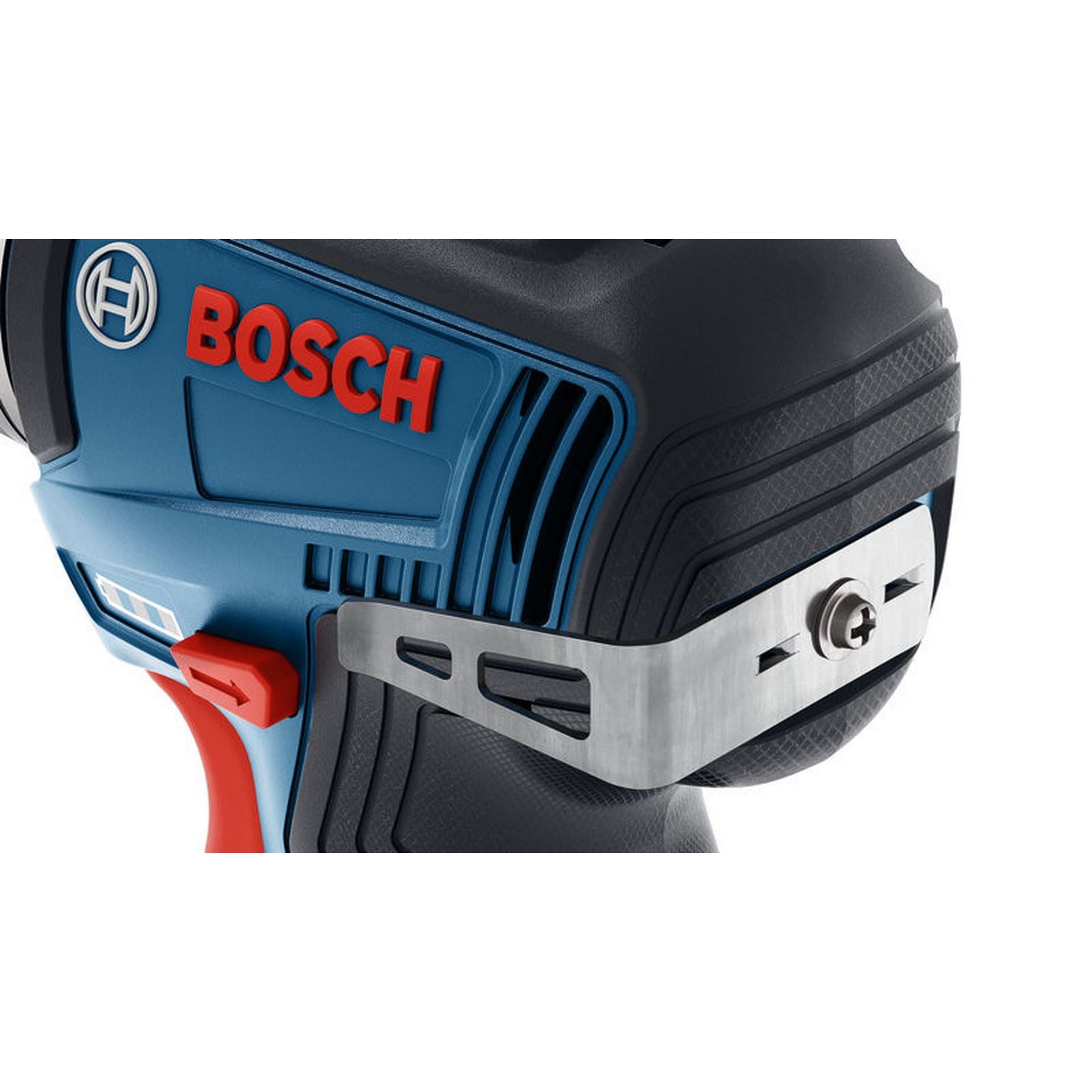 Bosch Akku-Bohrschrauber GSR 12V-35 FC, mit 2 x 3.0 Ah Li-Ion Akku, 4 Aufsätze, L-BOXX #06019H3000