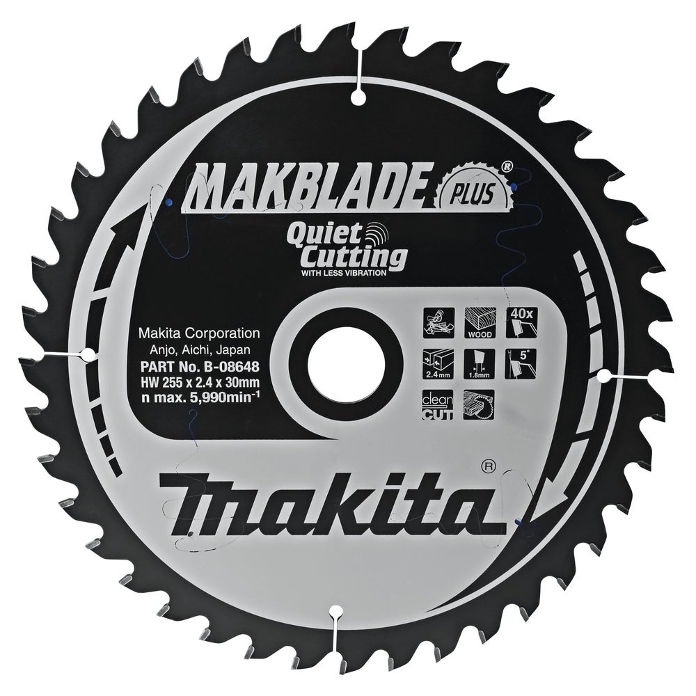 Makita Kreissägeblatt, MAKBLADE PLUS #B-08648