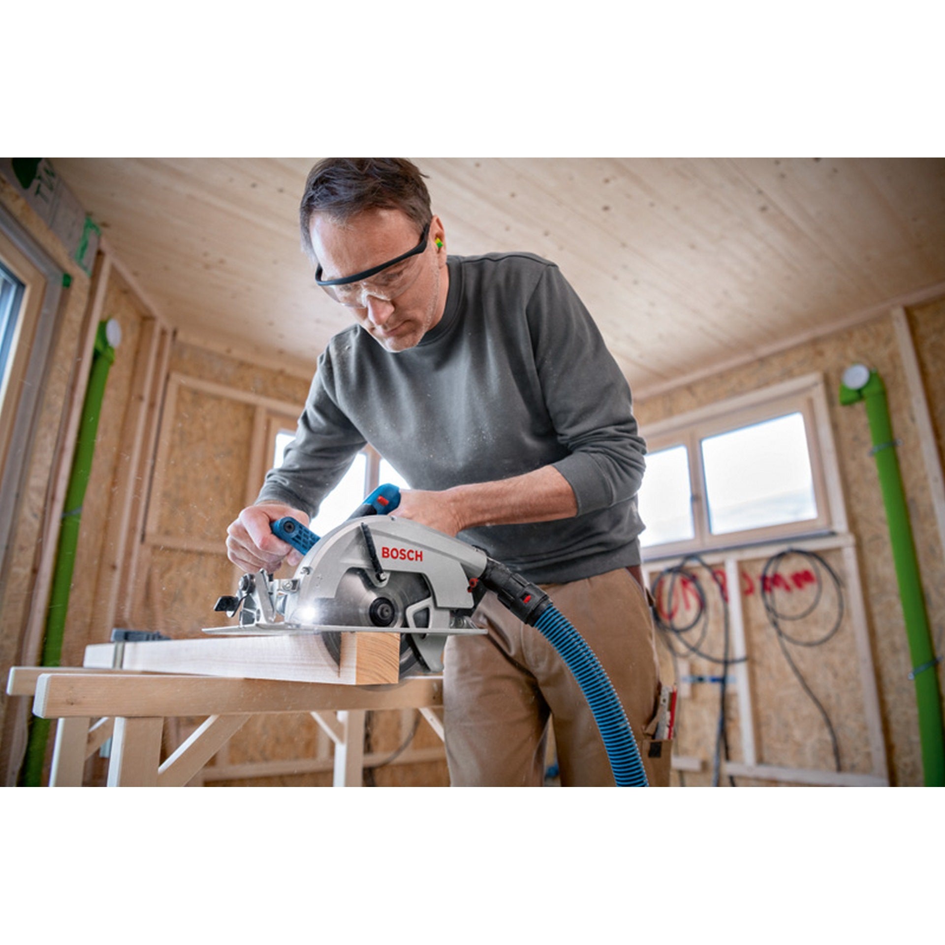 Bosch Akku-Kreissäge GKS 18V-70 L #06016B9000