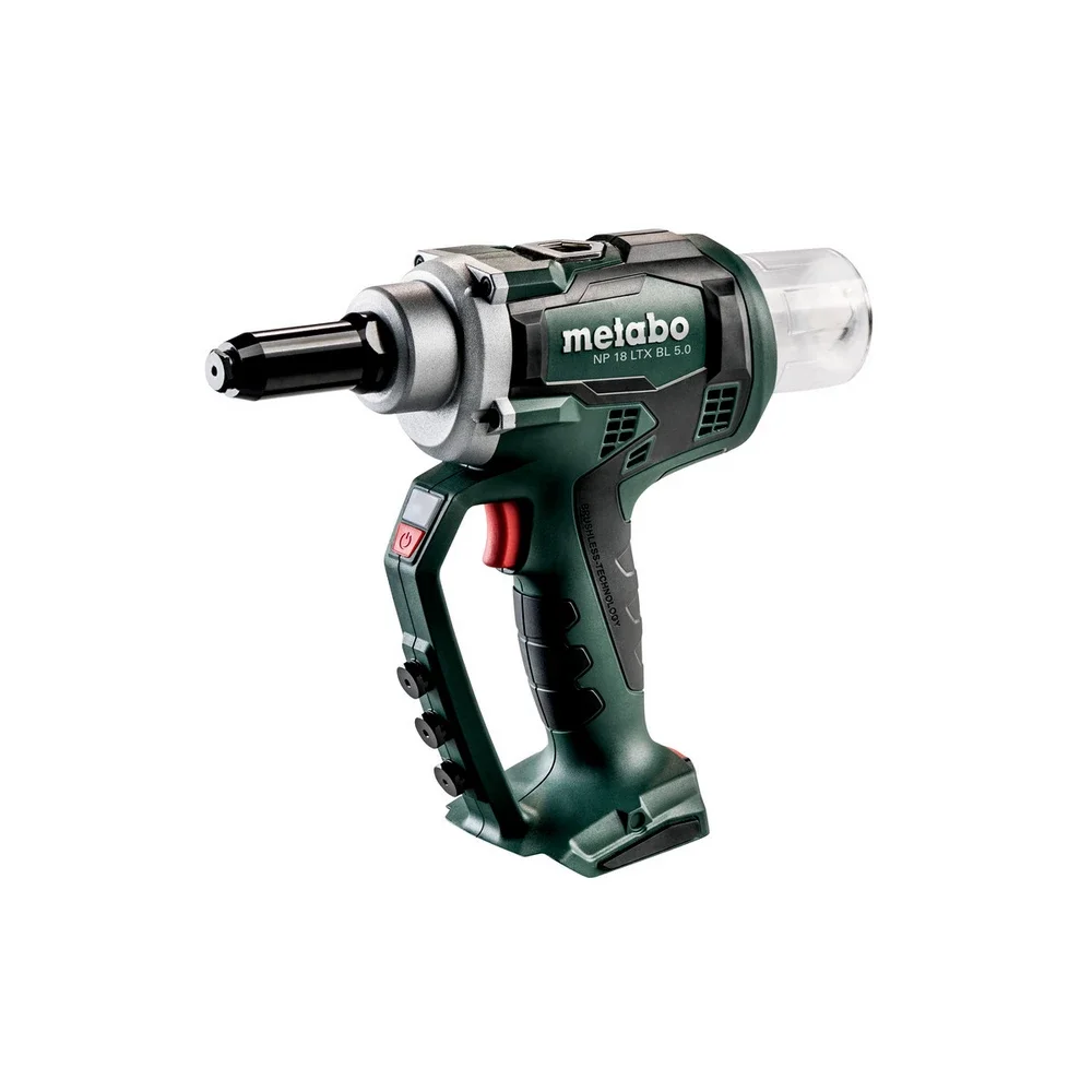 Metabo Akku-Blindnietpistole NP 18 LTX BL 5.0 #619002840 metaBOX 145 L