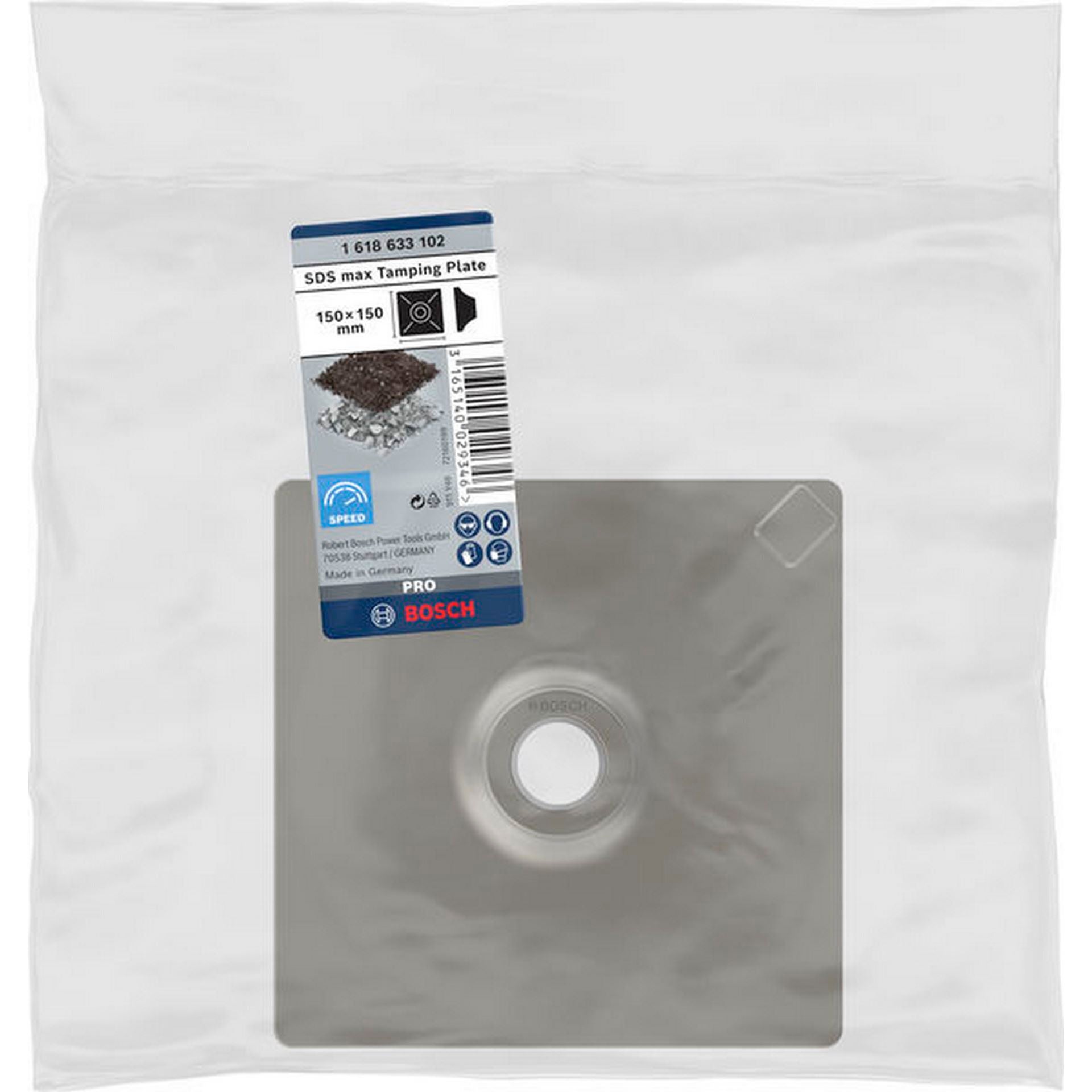Bosch PRO SDS max Stampferplatte, 150 mm #1618633102