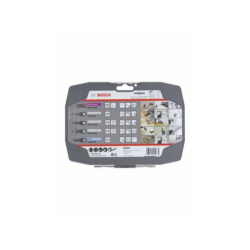 Bosch 6-tlg. Starlock Set für Elektriker und Trockenbauer #2608664622