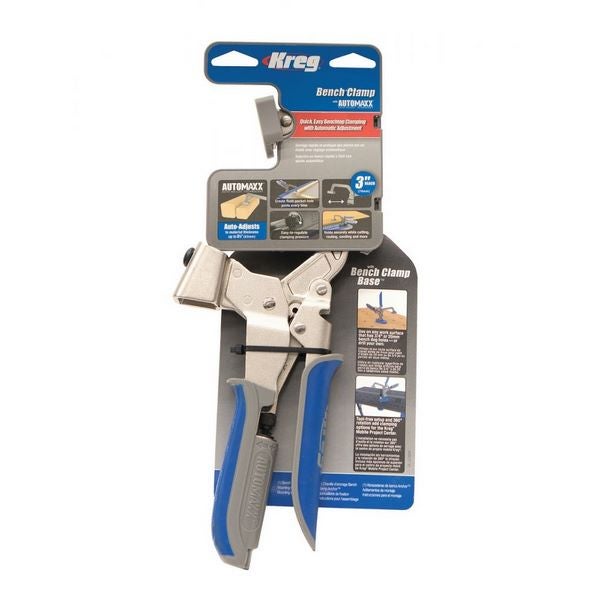 Kreg Automaxx Werkbankzwinge 83 mm inkl. Werkbank-Adapter #KBC3-BAS