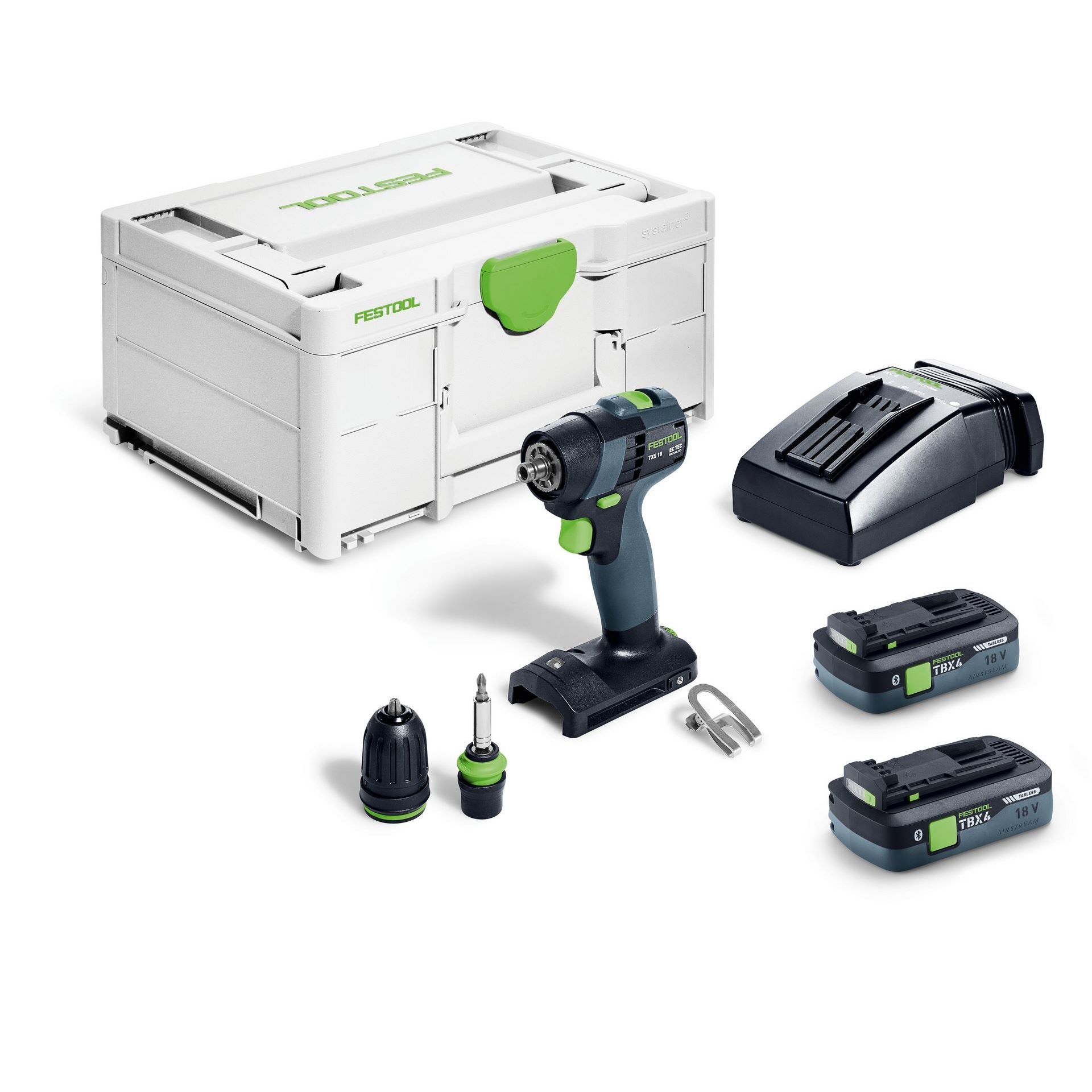 Festool Akku-Bohrschrauber TXS 18 TBX4,0 I-Plus #579347