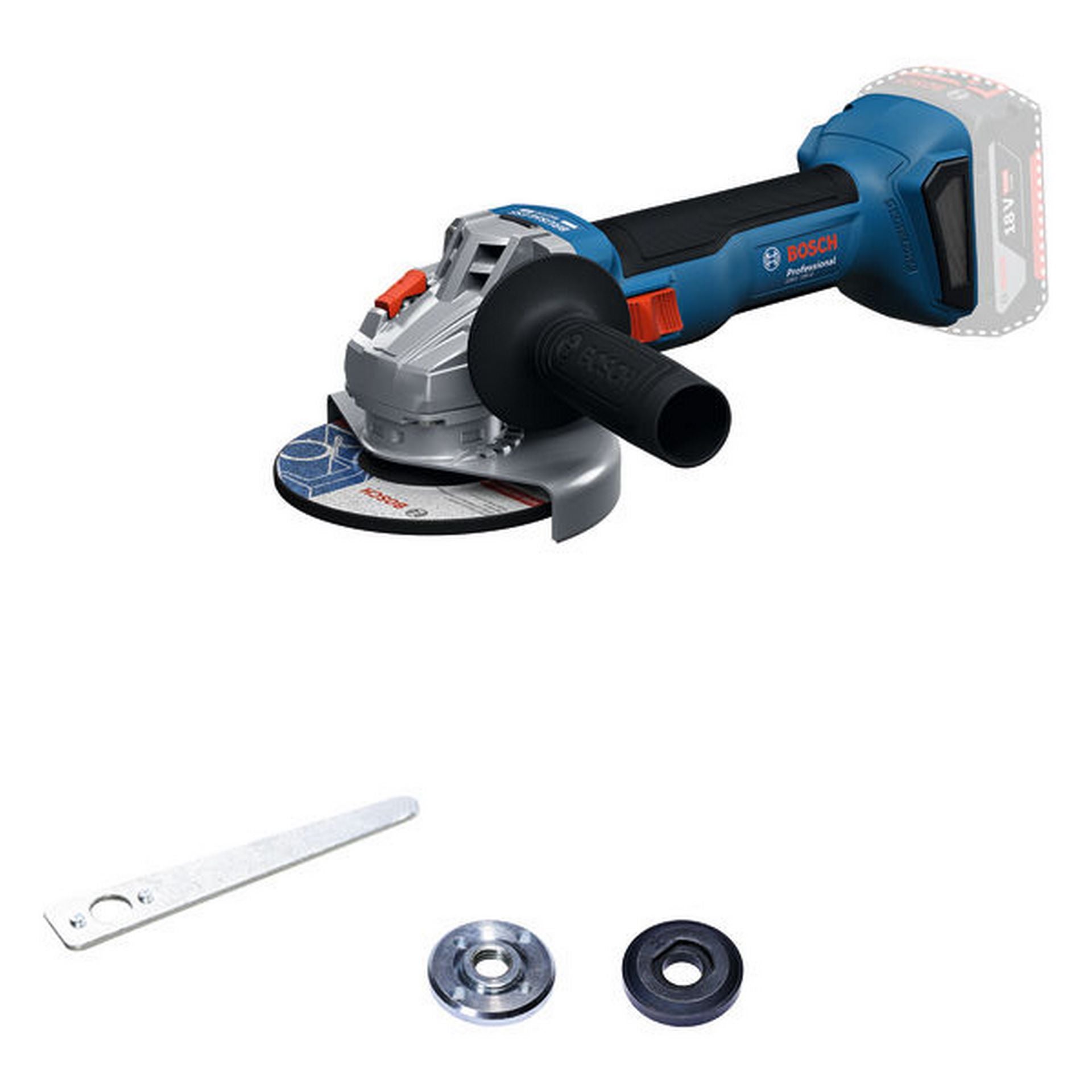 Bosch Akku-Winkelschleifer GWS 18V-8 & PRO Diamond Kit #0615997693