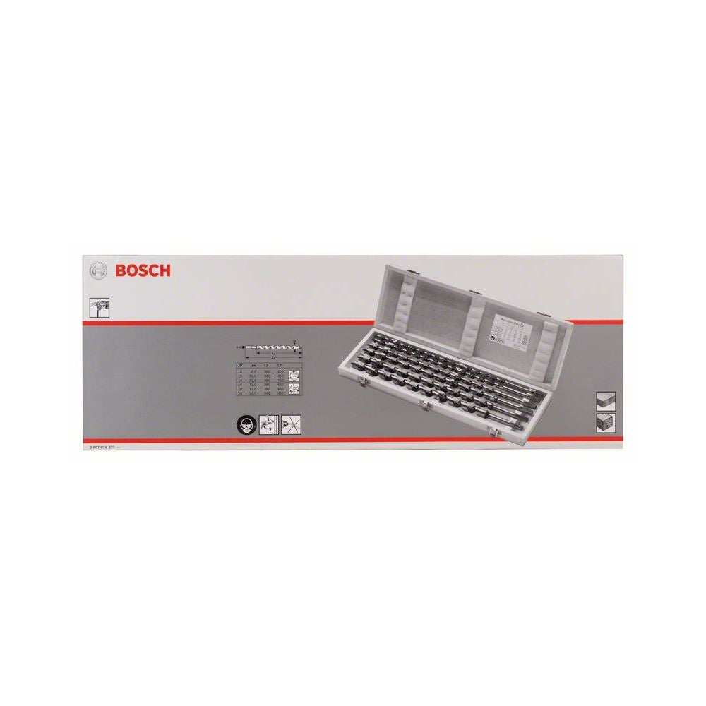 Bosch PRO Wood Holzschlangenbohrer Set, L235 mm, 6-tlg. #2607019322