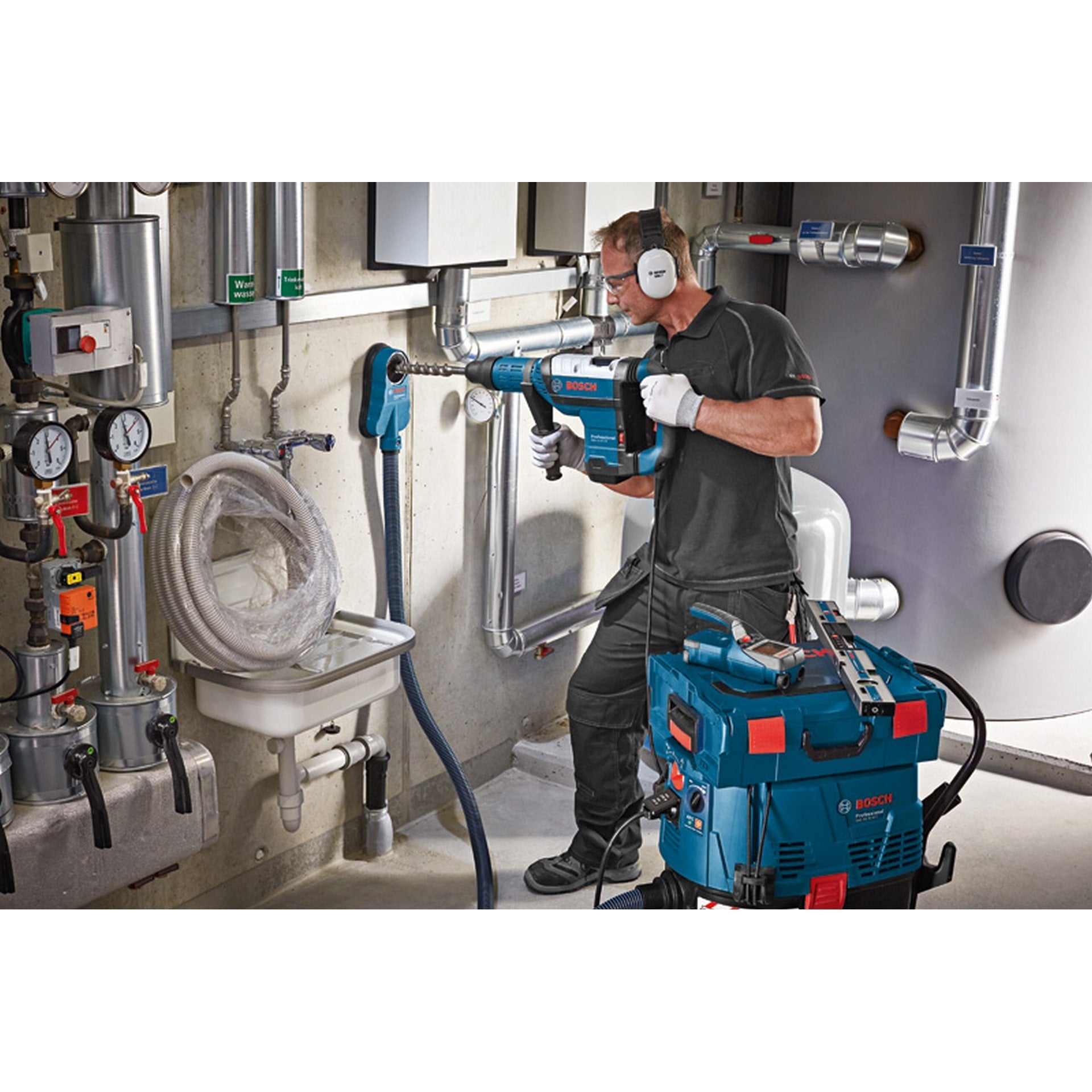 Bosch Absaugvorrichtung, Systemzubehör GDE 68 #1600A001G7