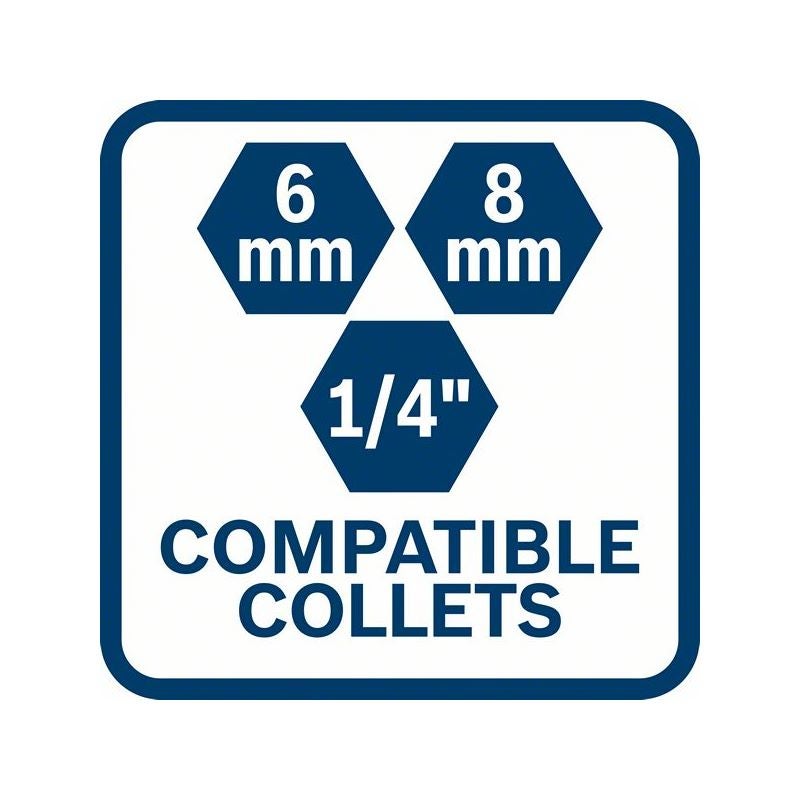 Bosch Akku-Kantenfräse GKF 12V-8, 2 x Akku GBA 12V 3.0Ah in L-BOXX #06016B0000