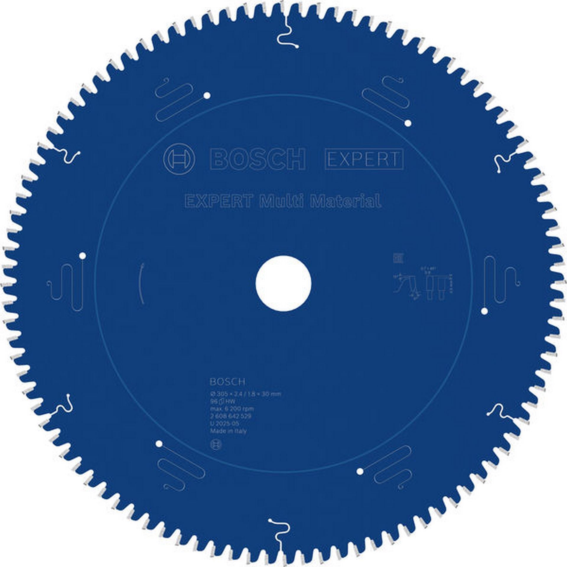 Bosch EXPERT Multi Material Kreissägeblatt, 305x2,4/1,8x30 mm, Z96 #2608642529