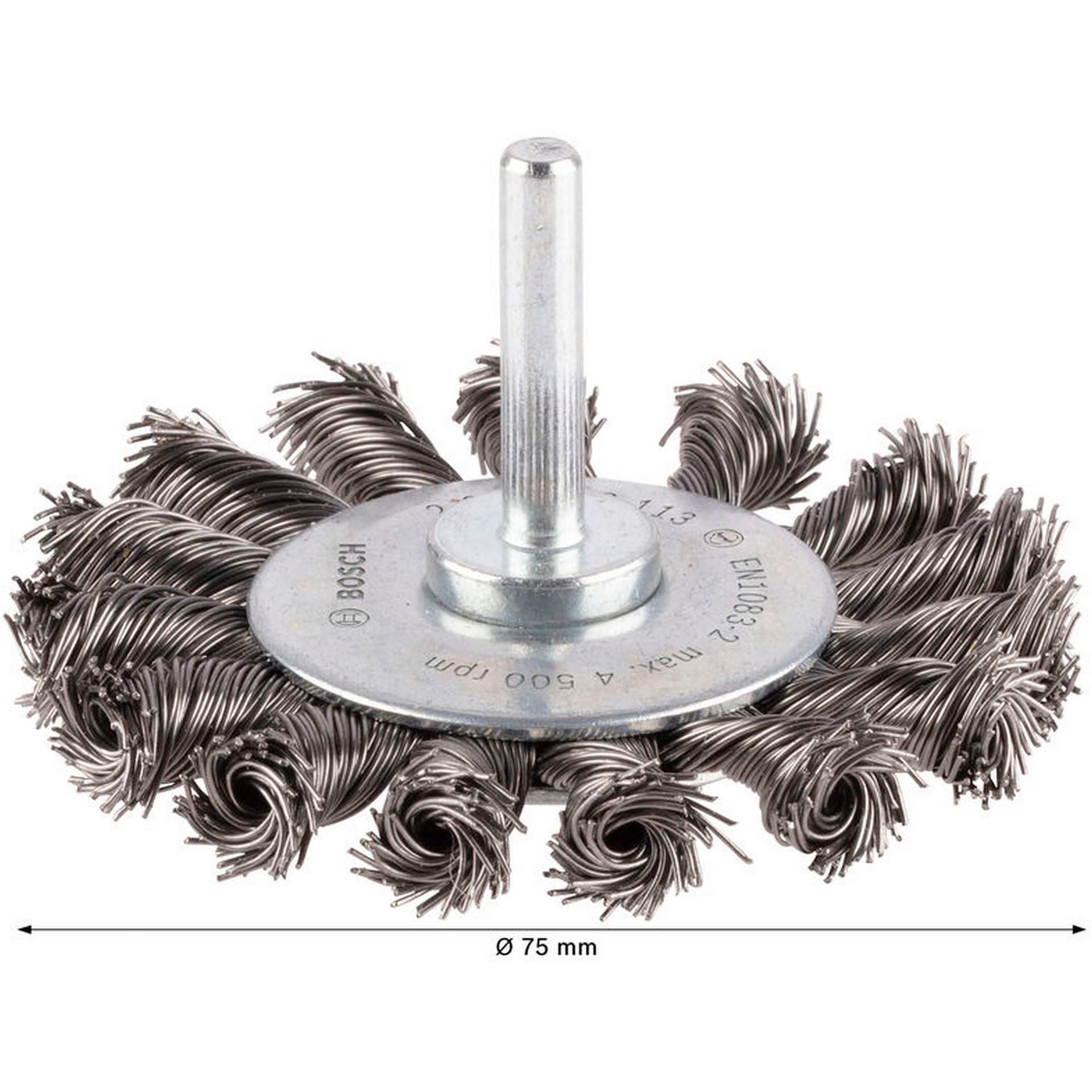 Bosch PRO Metal heavy Scheibenbürste, gerader Schaft, 75 x 0,5 mm #2608622113