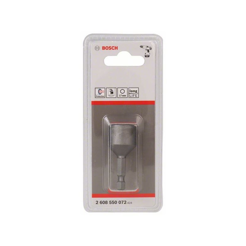 Bosch Steckschlüssel, 50 x 17 mm, M 10, mit Magnet #2608550072