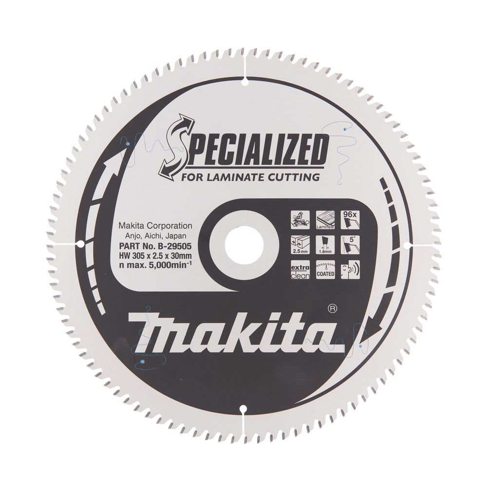 Makita Kreissägeblatt, 305 x 30 mm, 96 Zähne #B-29505