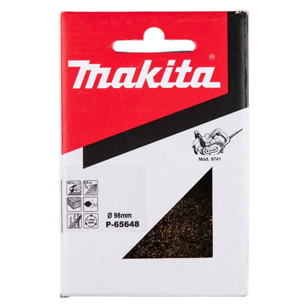 Makita Messingdrahtbürste 0,3 mm #P-65648