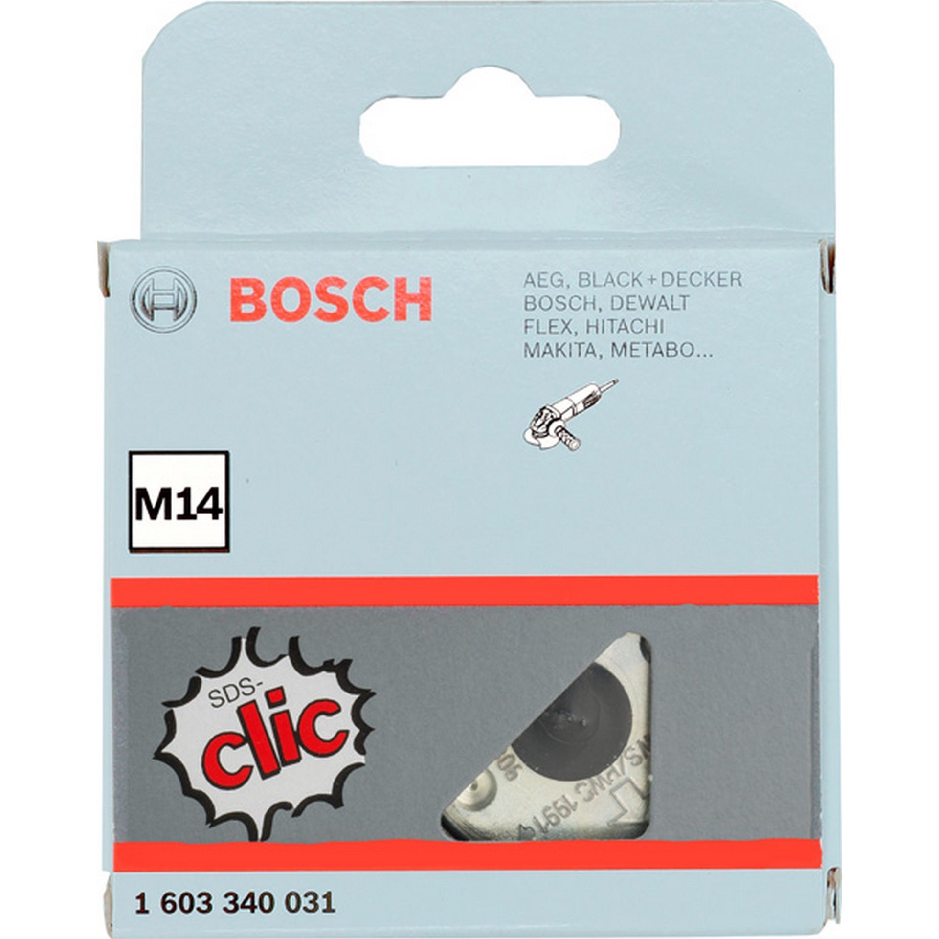 Bosch SDS clic Schnellspannmutter, 14 mm Dicke #1603340031