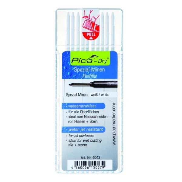 Pica DRY Minen-Set weiss #4043