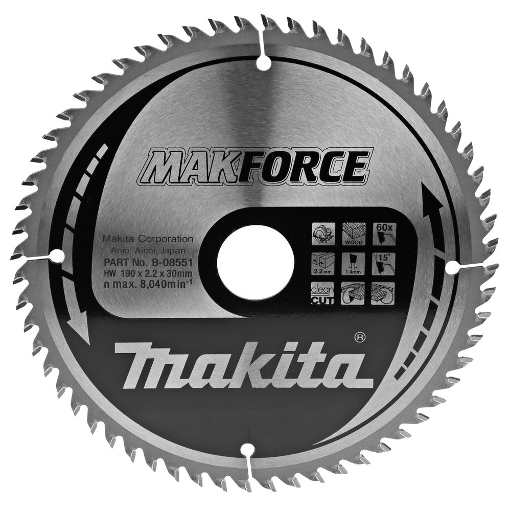 Makita Kreissägeblatt, MAKFORCE #B-08551