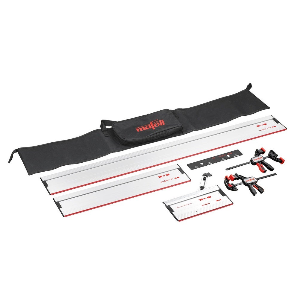 Mafell Führungsschienentaschen-Set: F 80 + F 160 + F-WA + F-VS + 2 x F-SZ 180MM + TZ-FST1600 #209592