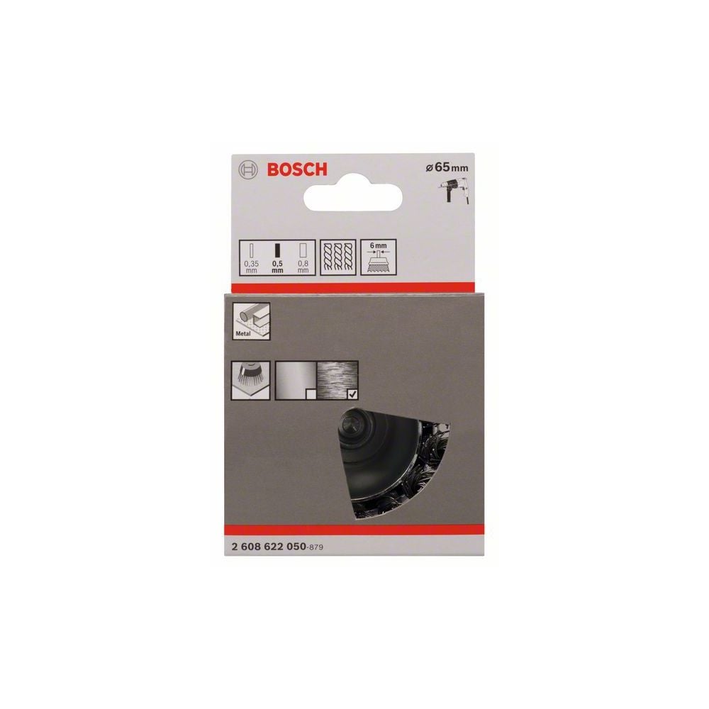 Bosch PRO Metal heavy Topfbürste, gerader Schaft, 65 x 0,5 mm #2608622050