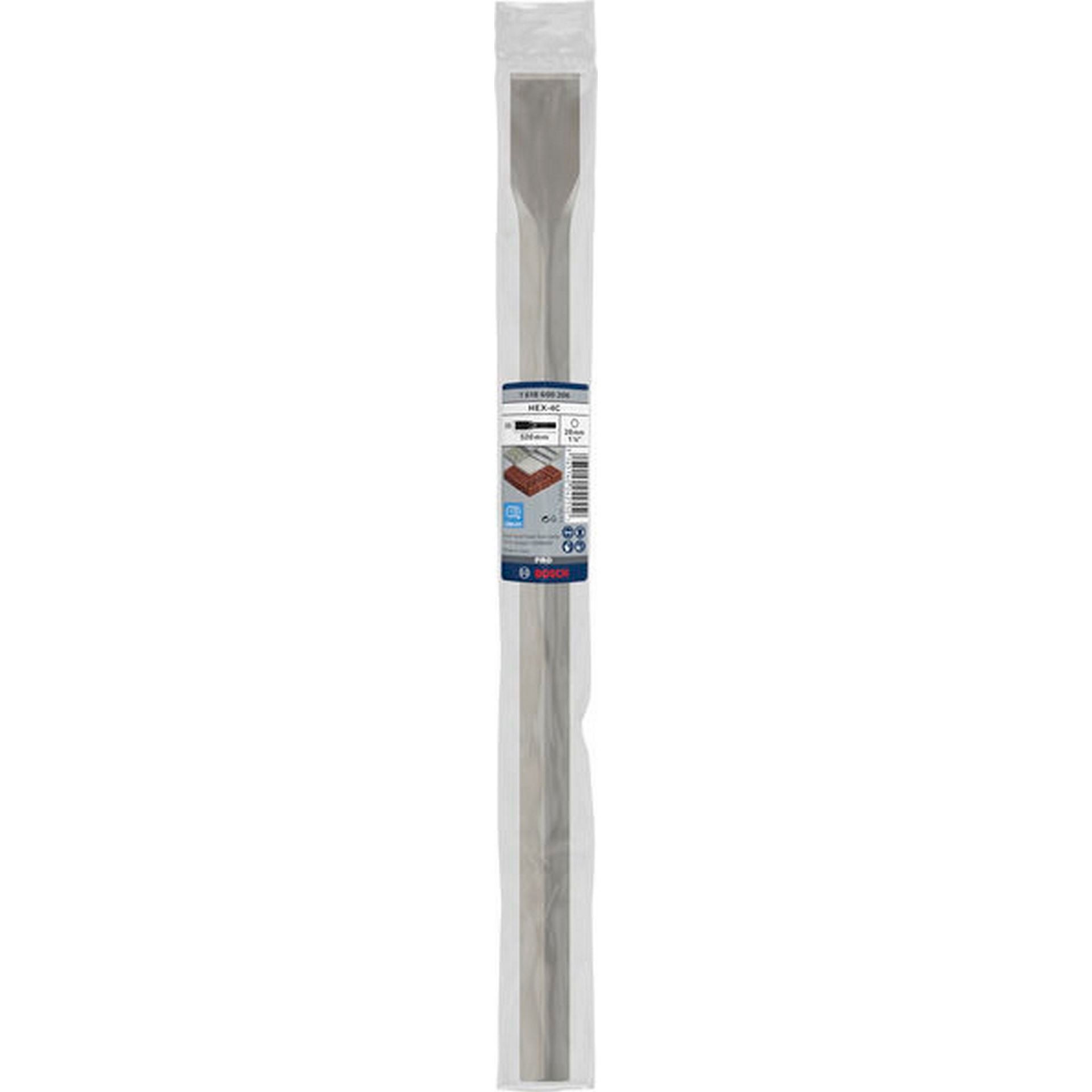 Bosch PRO HEX 28-4C Flachmeißel, 35 x 520 mm #1618600206