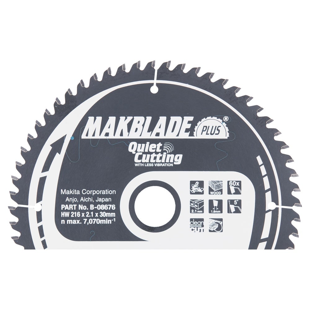 Makita Kreissägeblatt, MAKBLADE PLUS #B-08676