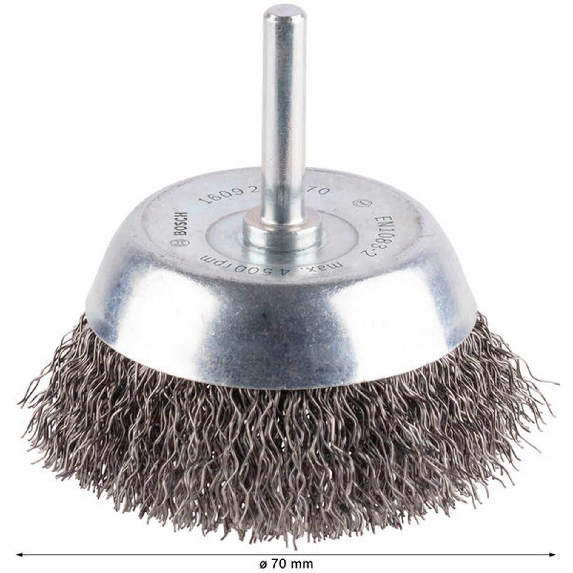 Bosch PRO Metal clean Topfbürste, zylindrischer Schaft, 70 x 0,3 mm #1609200270