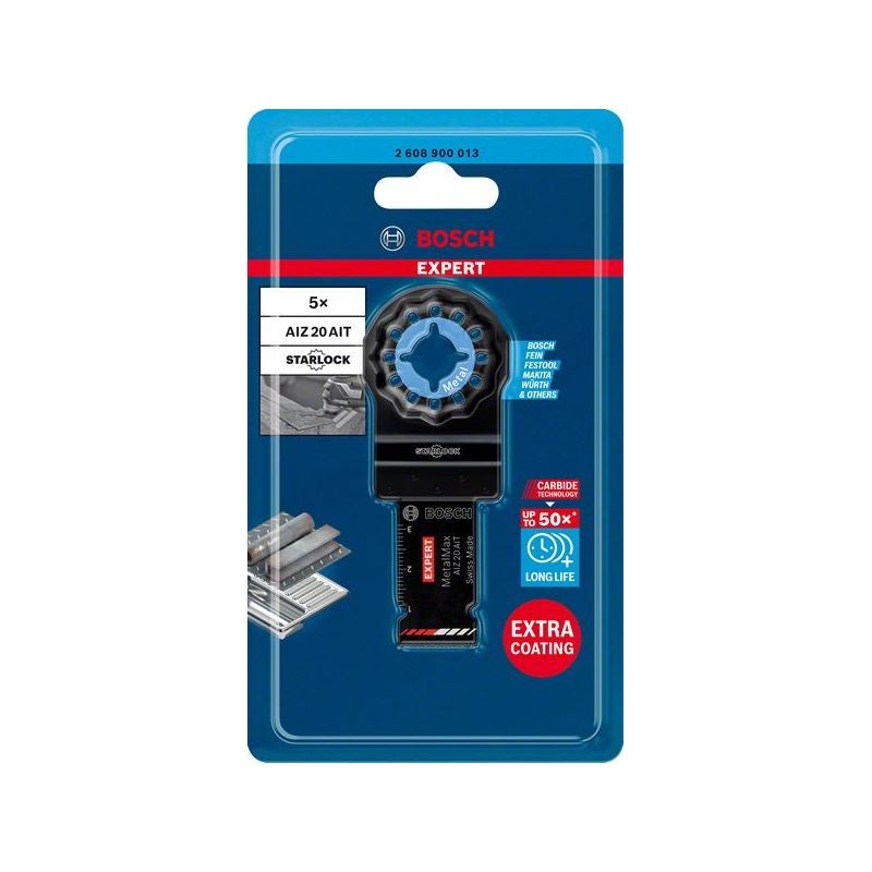 Bosch EXPERT MetalMax AIZ 20 AIT Tauchsägeblatt, 40x20 mm, 5-tlg. #2608900013