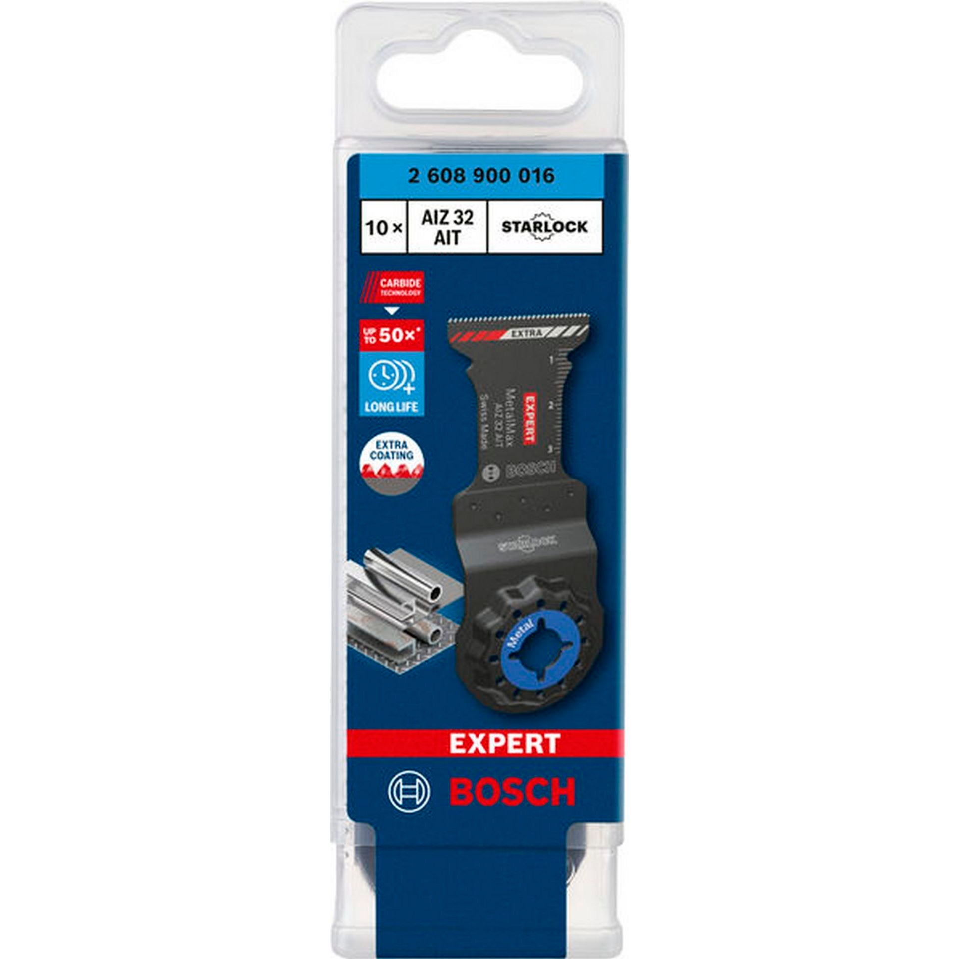 Bosch EXPERT MetalMax AIZ 32 AIT Tauchsägeblatt, 40x32 mm, 10-tlg. #2608900016